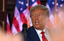 Donald Trump. (Photo by Ed JONES / AFP)