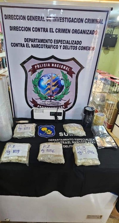 Antidrogas de la Policía Nacional, decomisaron más de 5 kilos marihuana "wax" en Pedro Juan Caballero.