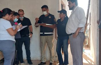 El Ministerio Público halló hoy el cuerpo de un bebé sin vida en una vivienda de Guarambaré