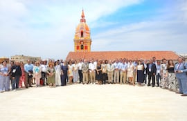 Participantes del VIII Congreso de Editores de Periódicos de Europa, América Latina y Caribe (17 al 20 de marzo de 2025) en Cartagena de Indias, Colombia.