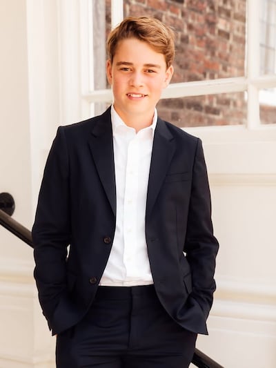 El príncipe George de Inglaterra está de cumpleaños hoy 22 de julio.