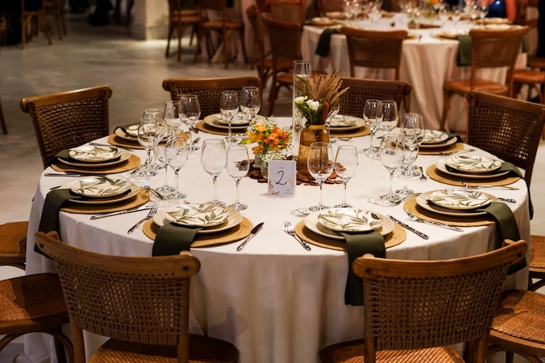 La coordinación de la boda estuvo a cargo de la wedding planner Leila Morán.