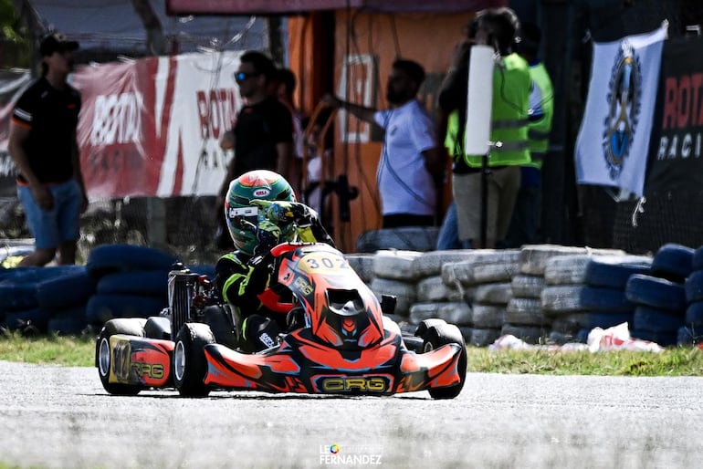 La "T" del Tony Pugliesi, que volvió a ganar en Argentina.