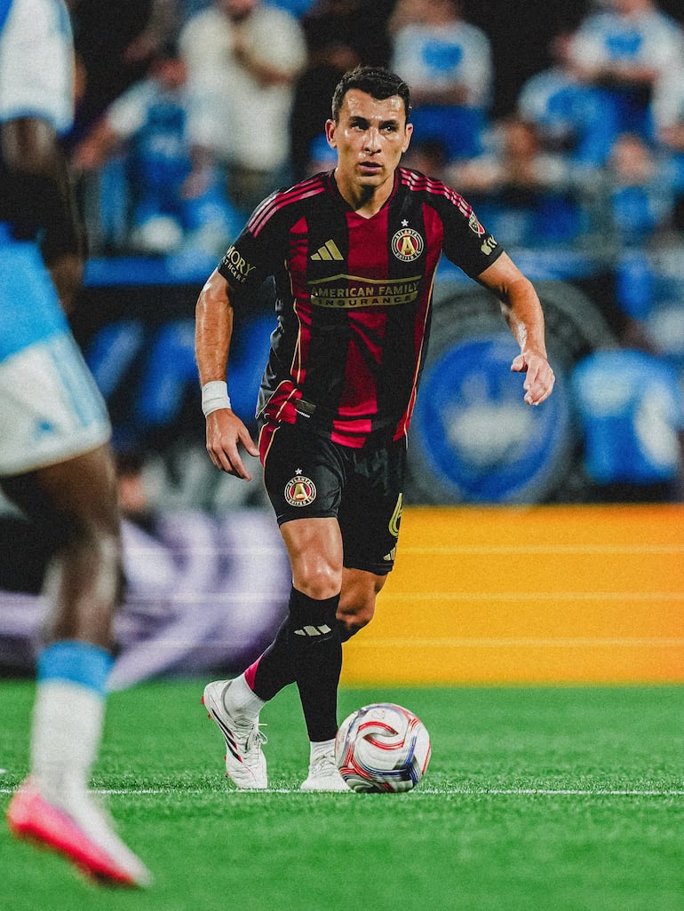 El defensor paraguayo, Júnior Osmar Ignacio Alonso Mujica (33 años) en su debut con la camiseta del Atlanta United de la Major League Soccer.
