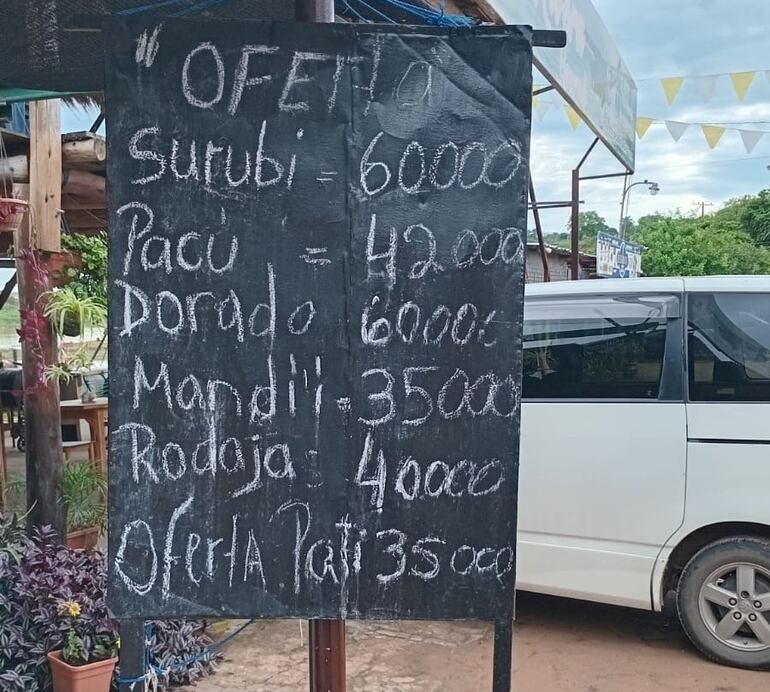 pescado pescaderías puente Remanso Mariano Roque Alonso veda