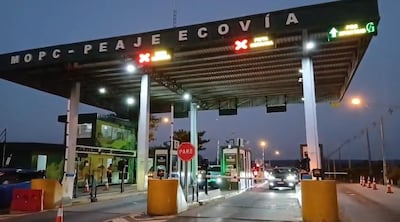 El operativo retorno en el peaje Ecovía se desarrolla con escasa circulación de vehículos y sin mayores inconvenientes para los conductores.