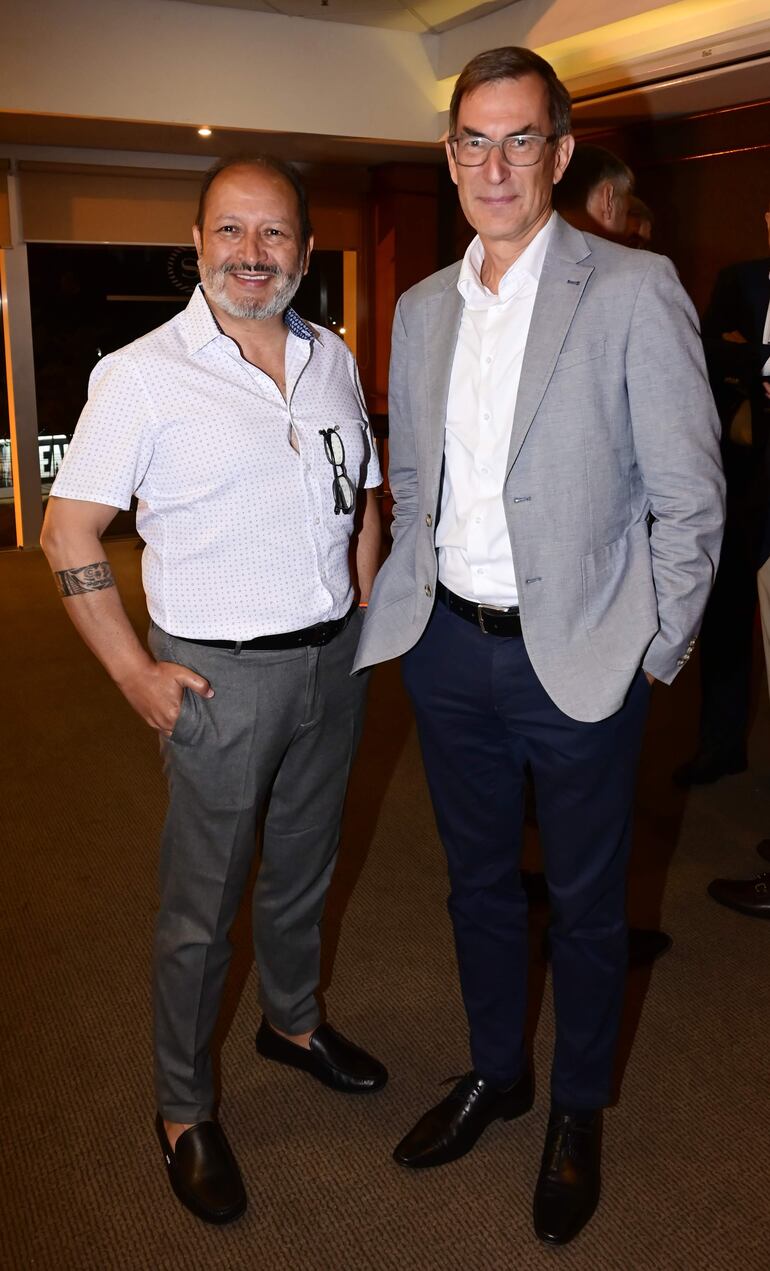 Marcelo Escobar y Martín Rohner.