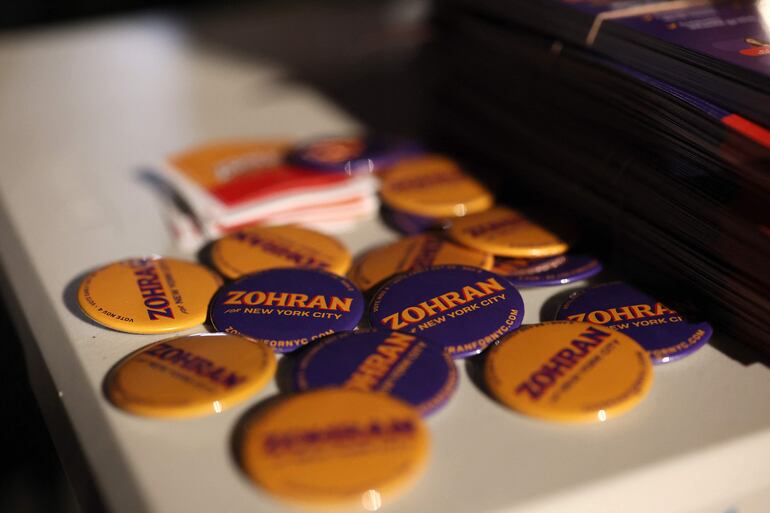 Pins de Zohran Mamdani 