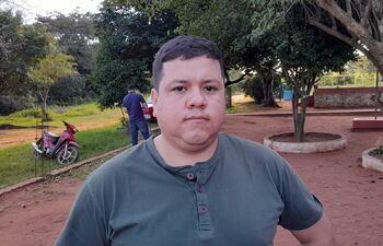 El intendente municipal de J. Augusto Saldívar, Diego Alonso (PLRA).