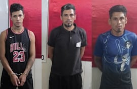 Aldo Alejandro Amarilla Fernández, Samuel Franco González, David Rodrigo Meza Chamorro y Rodrigo Jamil Areco Dávalos, encarcelados por el ataque contra una joven indígena.