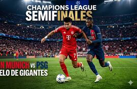 PSG vs. Bayern, un duelo imperdible.