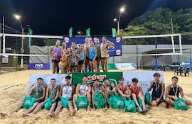 Los mejores de la primera fecha del Circuito de Vóleibol Playa, disputado en canchas de la SND.