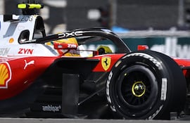 Lewis Hamilton (Ferrari) fue el más rápido de la única práctica libre en Silverstone de la F1, a la espera de la qualy para la carrera sprint de mañana (12:30 de Py).