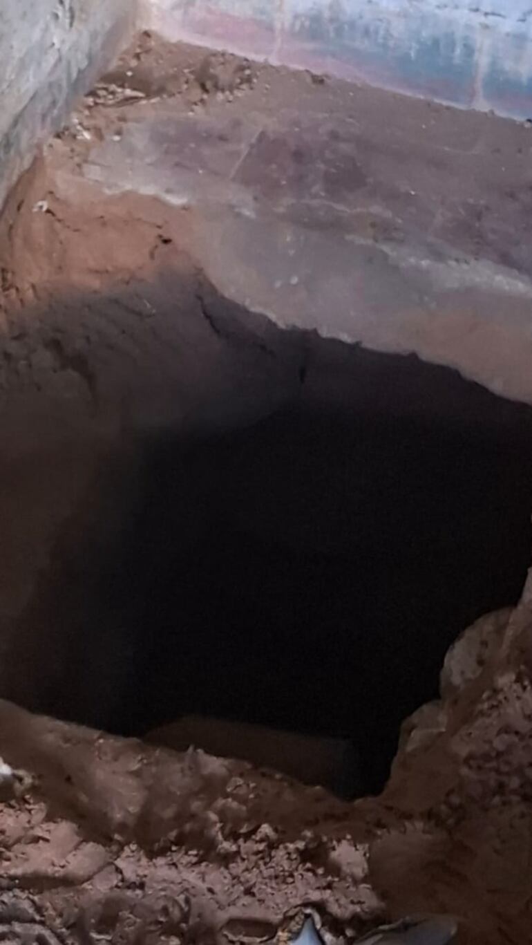 Hallan un túnel en la Penitenciaría Nacional de Tacumbú.