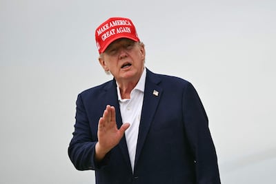 Donald Trump, presidente de los Estados Unidos.