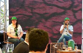 Petrobras ofreció un espacio para disfrutar del inicio del Rally.