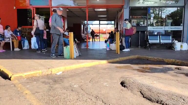 Terminal de Ómnibus de Encarnación.