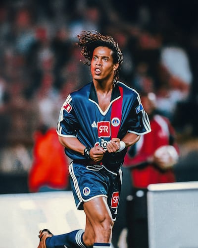 Ronaldo de Assis Moreira conocido como Ronaldinho Gaúcho, leyenda del París Saint Germain.
