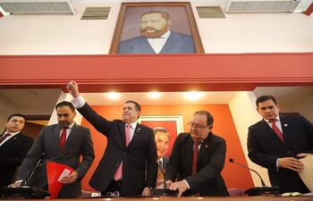 Ultima sesión de la Junta de Gobierno.