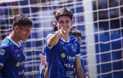 Víctor Benítez, autor del segundo gol de Sol de América.