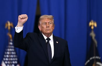 Donald Trump, presidente de Estados Unidos.