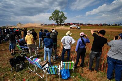 Imagen ilustrativa: el Mundial de Rally en Paraguay atrajo a miles de fanáticos nacionales e internacionales. 