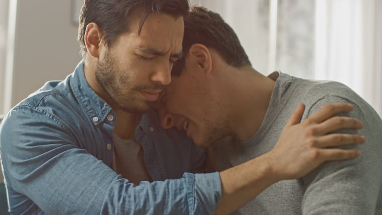 Concepto de estrés de minorías, comunidad LGBT.
