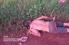 Hallan a hombre asesinado y al presunto autor que se habría suicidado en Mayor Otaño.