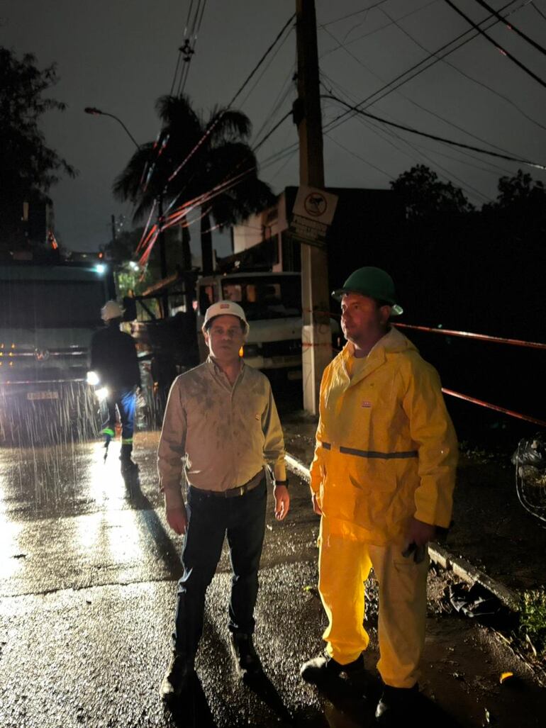 Temporal provoca la desconexión de 74 alimentadores y obliga a ANDE a activar Código Rojo
