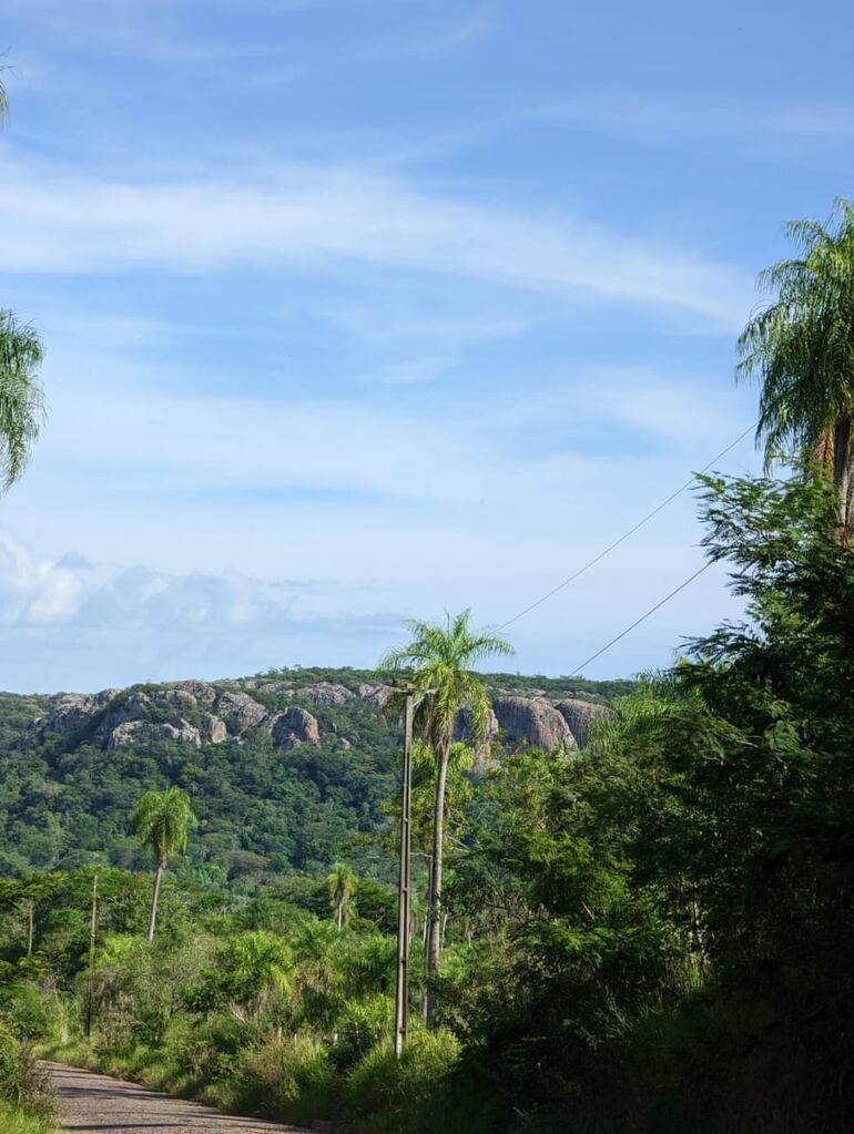 Las serranías de Tobatí atraen a los turistas.