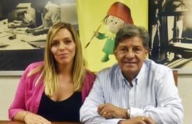 Melpanambi y su padre Tranquilino Osorio brindaron detalles acerca de las canciones que están realizando juntos, sin olvidar a Paraguay.