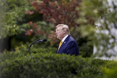 El presidente de Estados Unidos, Donald Trump. EFE