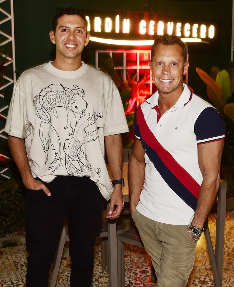 Tobías Santacruz y Raúl Fanego.