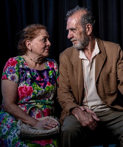 Techi Pereira y Héctor Silva protagonizan una de las tres historias de esta obra teatral.