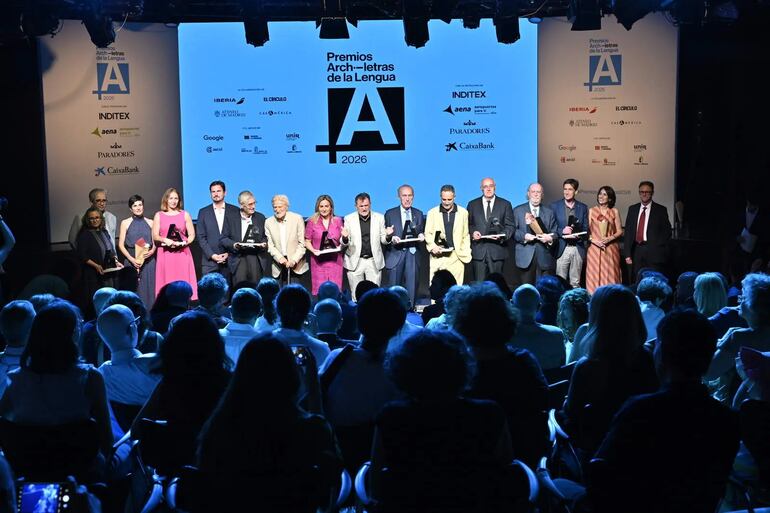 Ganadores de la V edición de los Premios Archiletras