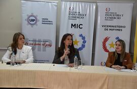 Lanzamiento feria empresarial Fepy en el MIC