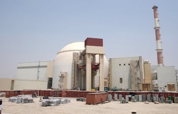 Planta de Busher, uno de los centros nucleares de Irán. El régimen extremista avanza en su plan de armas atómicas.