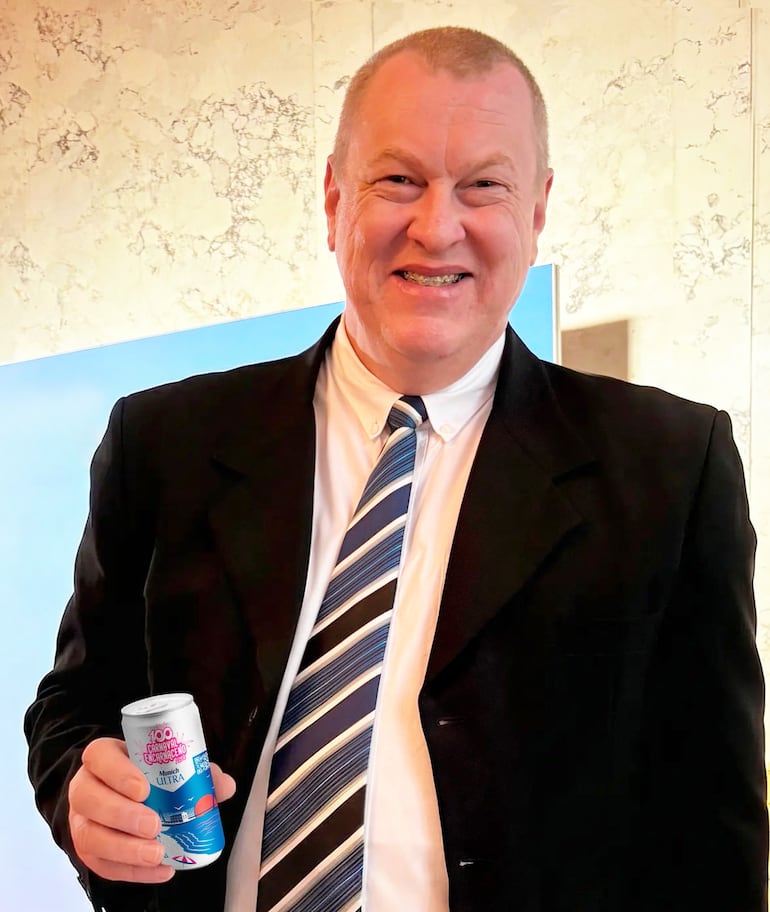 Ricardo Steffen, maestro cervecero de la Compañía Cervecera Asunción,  creó  Munich Ultra.