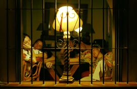 Una de las piezas que forma parte de la puesta escénica de danza contemporánea “Umbral”.