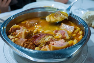 Fabada asturiana.