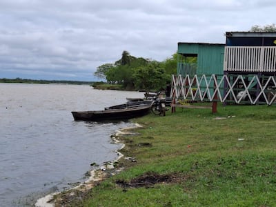 Zona ribereña del brazo Aña Cua del río Paraná.