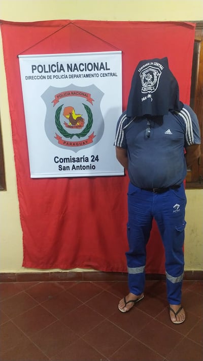 Miguel Agüero, detenido por supuesto abuso sexual en niños.