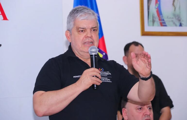 Enrique Riera Escudero, ministro del Interior 24-11-2023