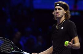 Alexander Zverev derrotó a Carlos Alcaraz en el Masters de Tenis