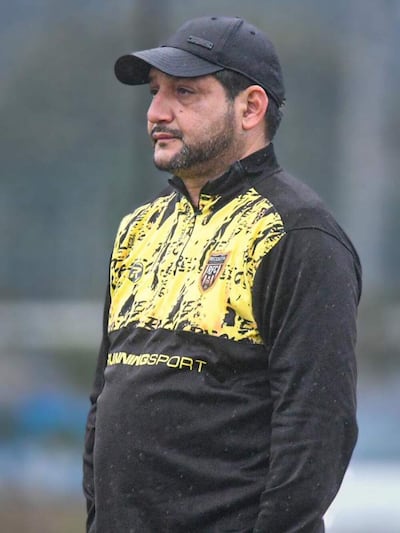 Jorge González Frutos (50 años), director técnico de Recoleta FC.