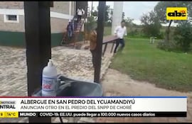 Habilitan albergue en San Pedro del Ycuamandiyú