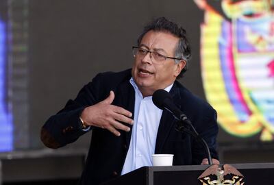 El presidente colombiano, Gustavo Petro.