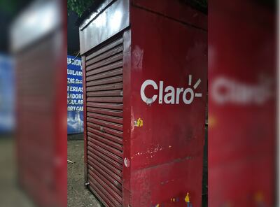 Del interior de la casilla se hurtaron celulares de clientes y herramientas.