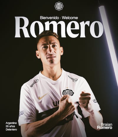 Braian Ezequiel Romero, nuevo futbolista de Olimpia, nació en San Isidro (Buenos Aires) el 15 de junio de 1991.