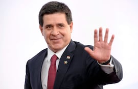 El expresidente paraguayo Horacio Cartes.